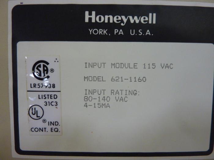 Used HONEYWELL Input Module 621-1160 #59884