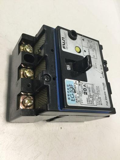 Used FUJI ELECTRIC Circuit Breaker EG53F #103368