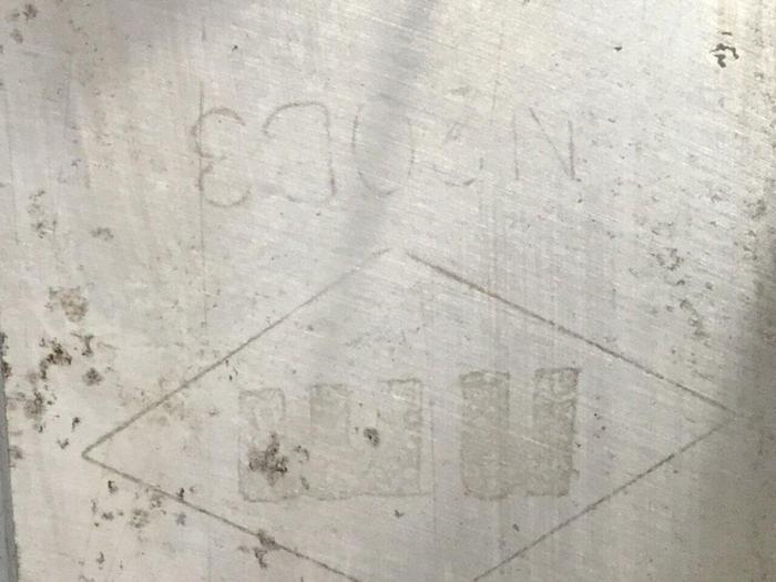 Used NM CO INC Granulator Blade / Knife N20B3 #105960