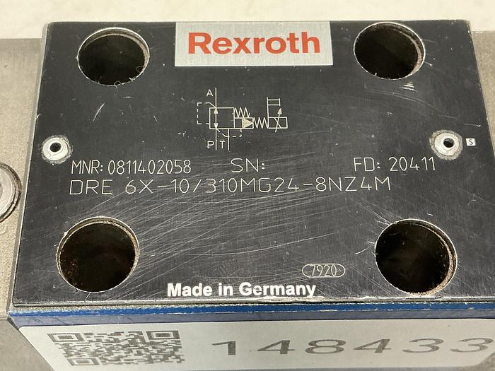 Used REXROTH DRE 6X-10/310MG24-8NZ4M