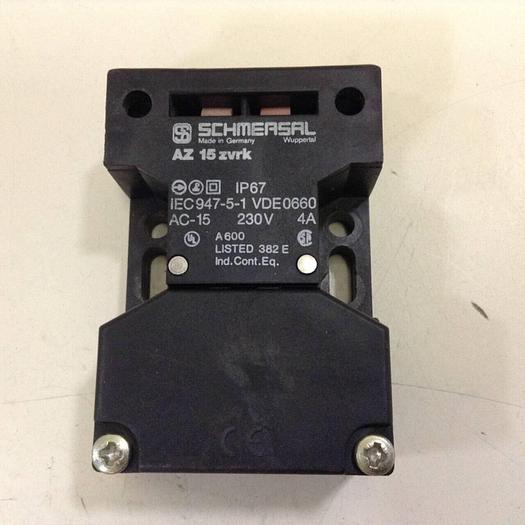Used SCHMERSAL Safety Interlock Switch AZ15ZVRK #83932