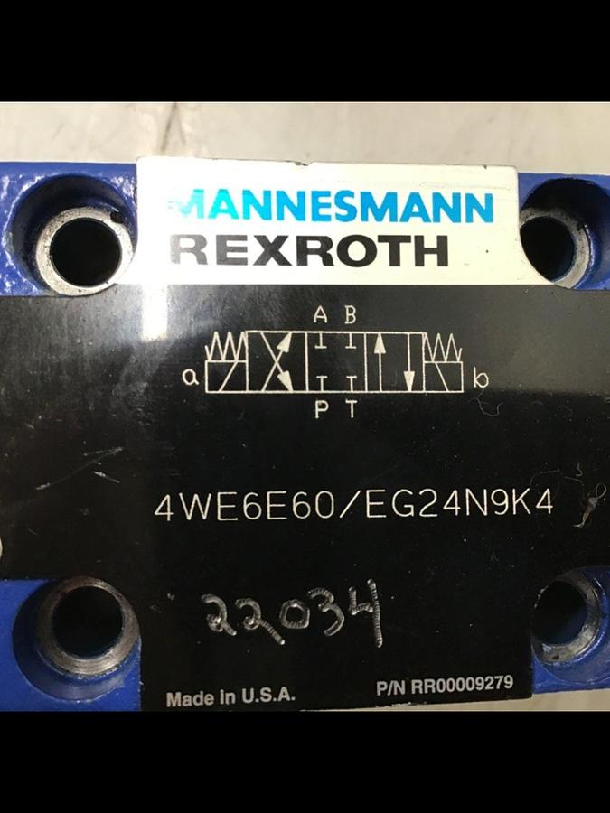 Used REXROTH Valve 4WE6E60/EG24N9K4 USED