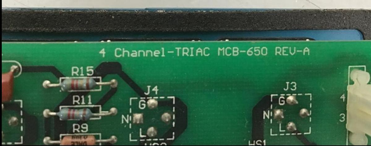Used NOVATEC Circuit Board MCB-650 USED