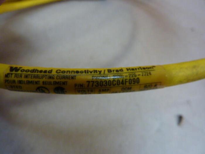 BRAD HARRISON / WOODHEAD Cable 773030C04F090 #29644