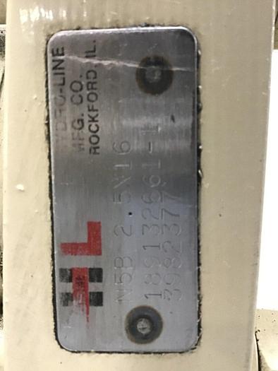 Used HYDRO LINE Injection Sled Cylinder N5B 2.5X16 #134430