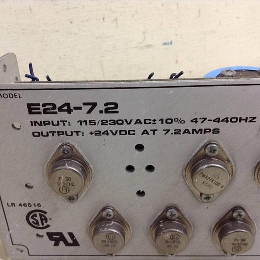Used CONDOR Power Supply E24-7.2 #71676