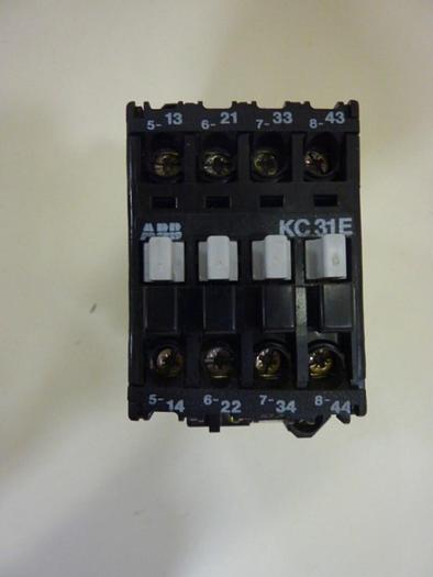 Used ABB Relay Contactor KC31E #62972