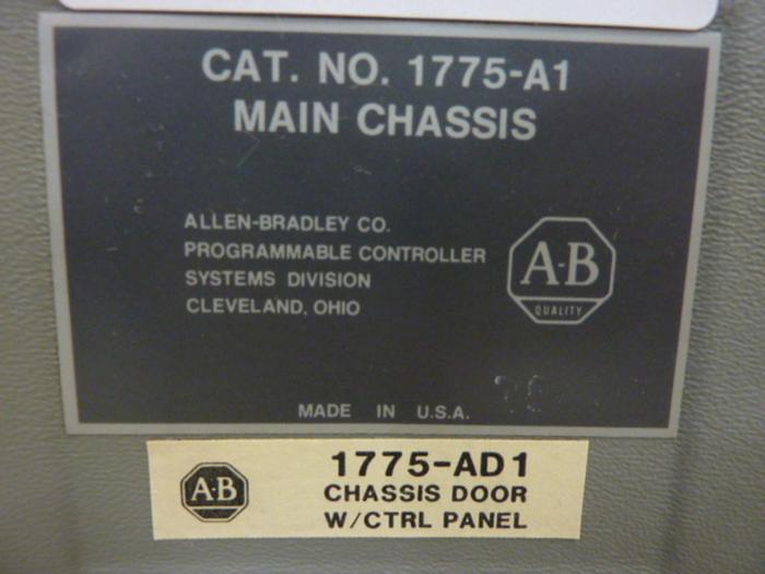Used ALLEN BRADLEY Control Pad 1775-A1 #59124