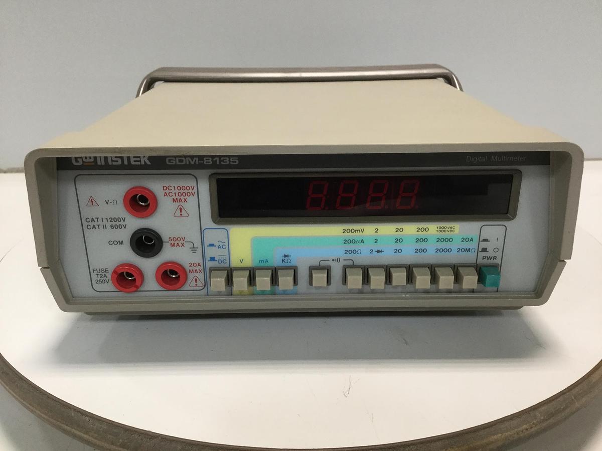 Used GW INSTEK Digital Multimeter GDM-8135 Used