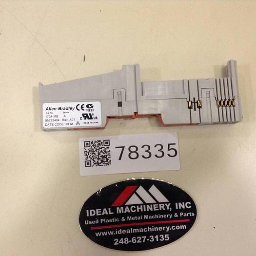 Used ALLEN BRADLEY Module Base 1734-MB SER A #78335