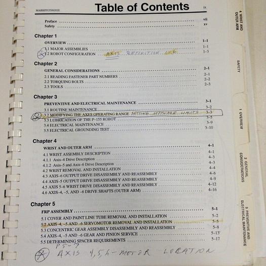 Used FANUC Mechanical Unit Service Manual MARRPP15506202E #70981