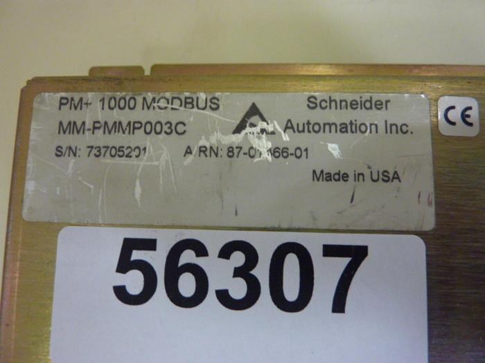 Used SCHNEIDER AUTOMATION INC Operator Interface MM-PMMP-003C #56307