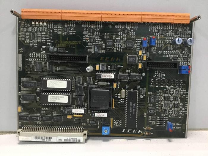Used KEBA Engel 18658-1 Circuit Board E-8-ANALOG/C 1865B-1 Used