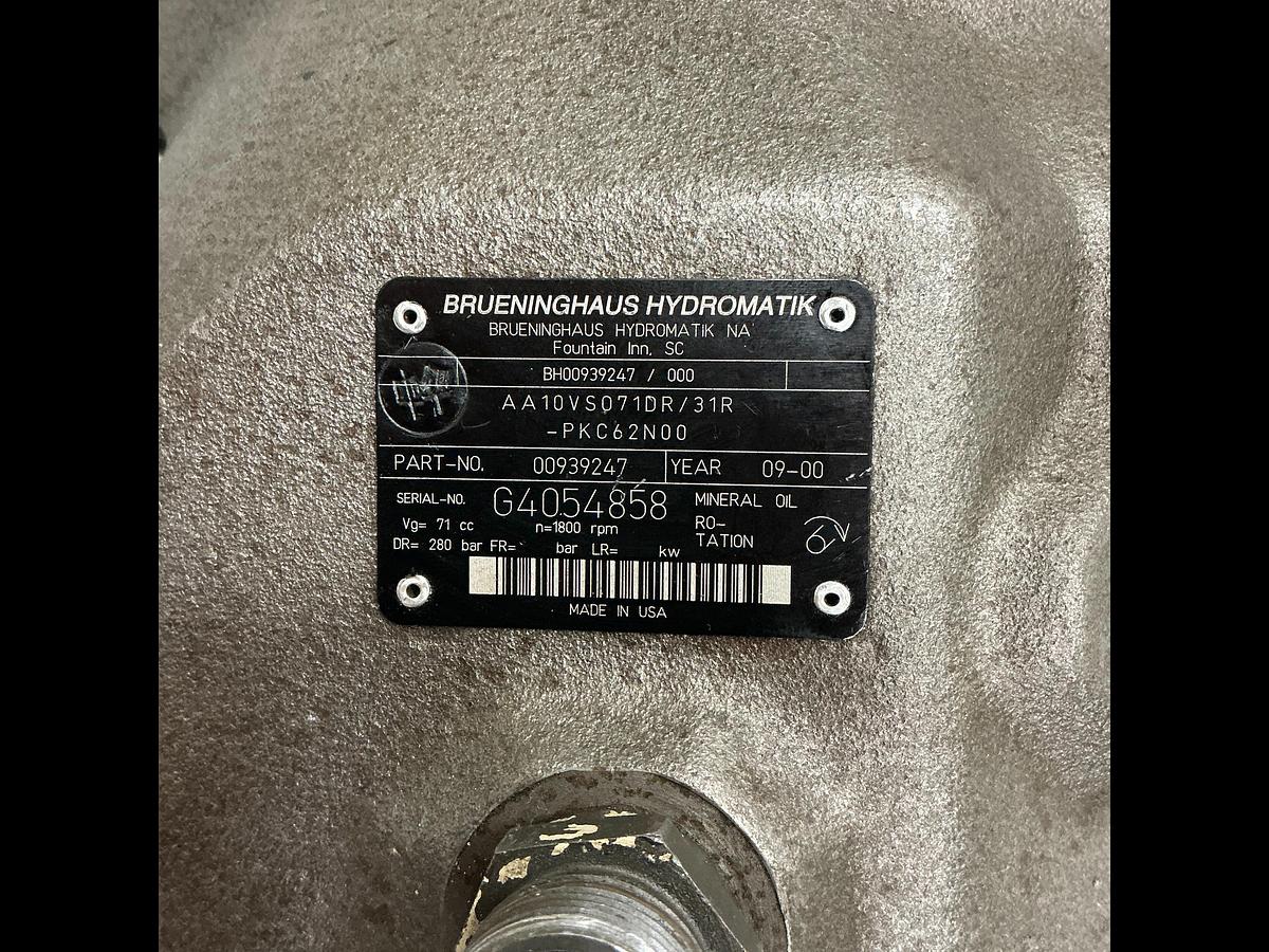 Used BRUENINGHAUS HYDRAULIK AA10VS071DR/31R-PKC62N00