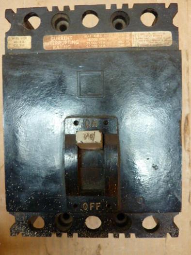 Used SQUARE D 70 Amp Circuit Breaker FHL36070 #28452