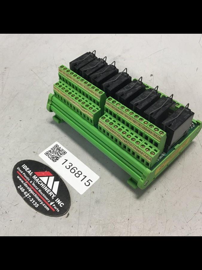 Used EUROTEK Breakout Board ET-MRZ08/24DC/2SC/N/AR #136815