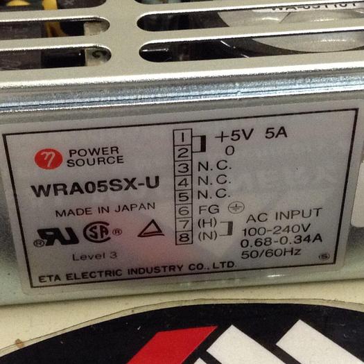 Used ETA ELECTRIC Power Source WRA05SX-U #73084
