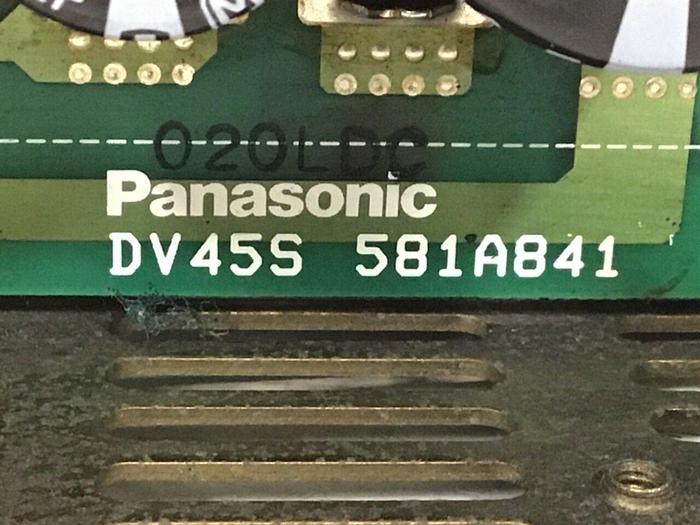 Used PANASONIC AC Servo Driver DV45S020LD2CA #114616