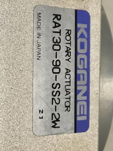 Used KOGANEI Rotary Actuator RAT30-90-SS2-2W #121014