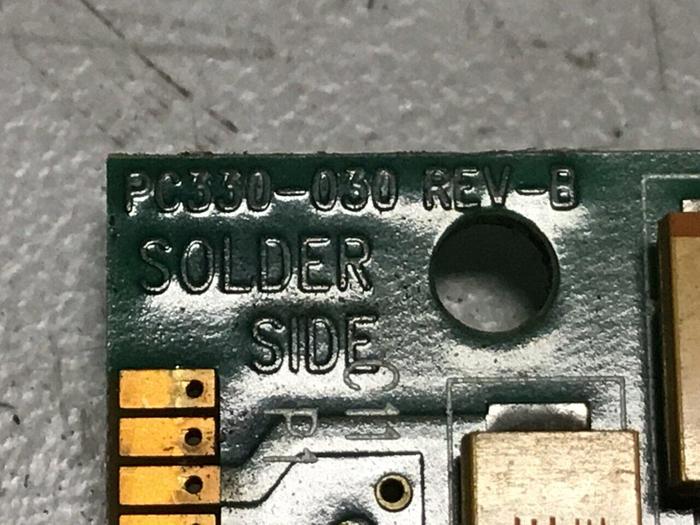 Used VAN DORN Analog Circuit Board 330025 PC330-025 Used