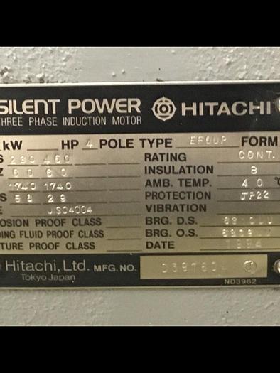 Used HITACHI motor D397604 #131788