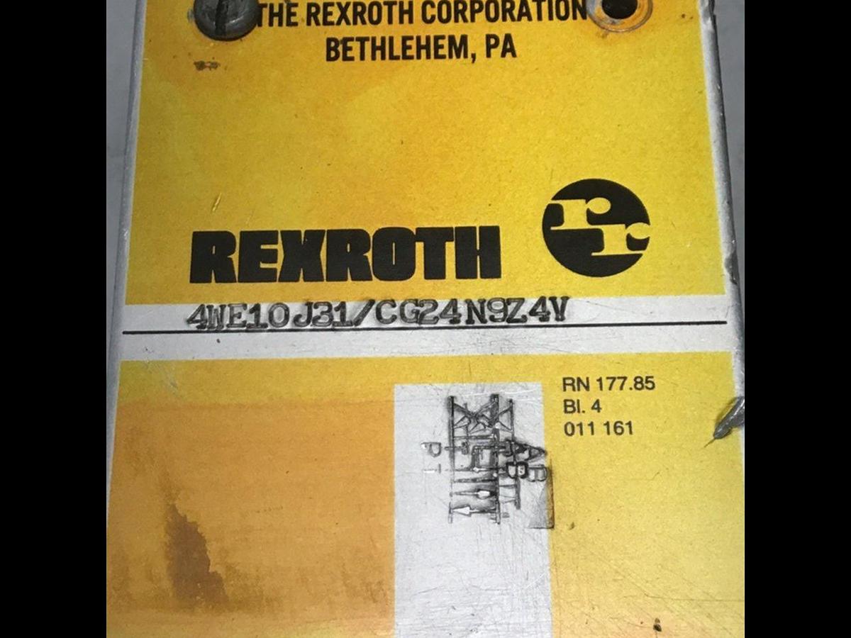 Used REXROTH Valve 4WE10J31/CG24N9Z4V Used