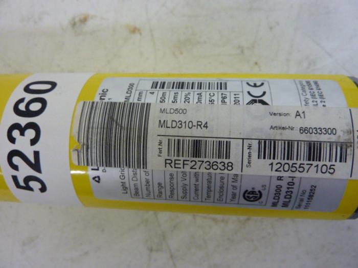 Used LEUZE Light Curtain Receiver MLD310-R4 Used