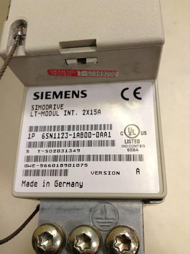Used SIEMENS Simodrive 6SN1123-1AB00-0AA1  Used