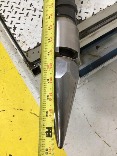 Used VAN DORN 60 Oz (80 mm) Screw w/ Tip 80MMGPT Used