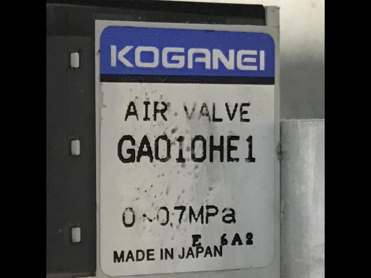 Used KOGANEI Manifold Block G010MH6A USED