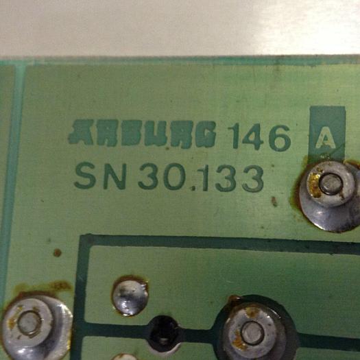 Used ARBURG Circuit Board 146A #82225