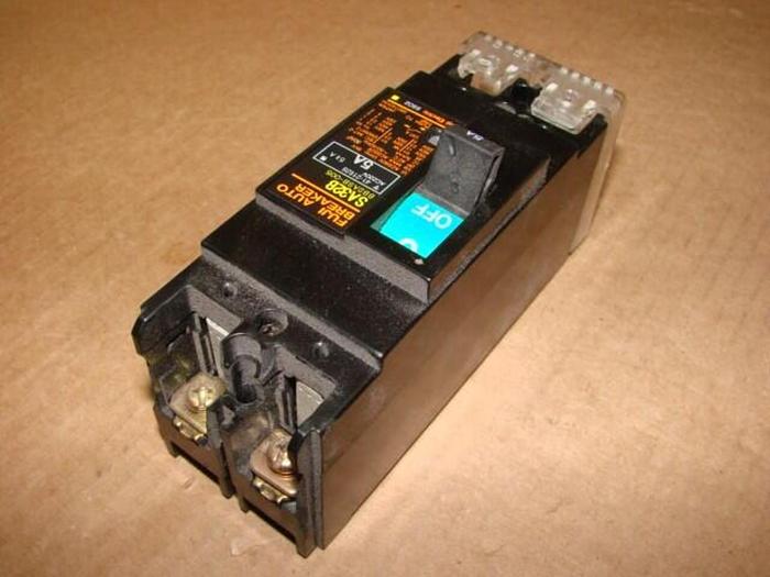 Used FUJI ELECTRIC 5 Amp Circuit Breaker SA32B-5 #21301