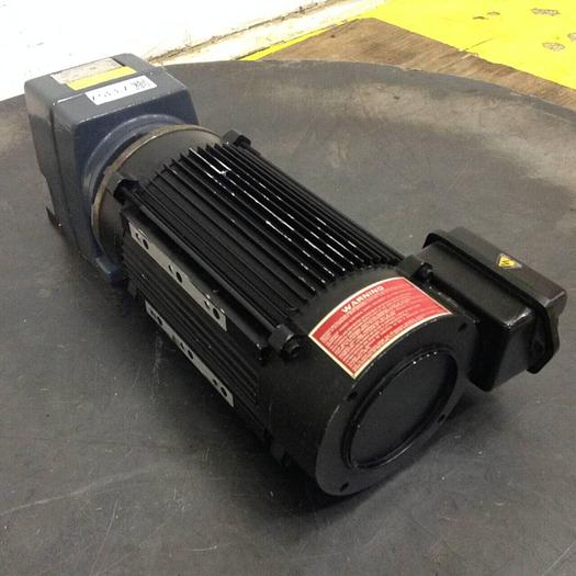 Used POWERTEC Die Height Adjust Motor w/ Gearbox 04VCBN2A8.0AB Used