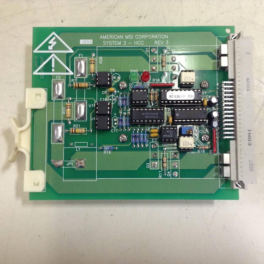Used AMERICAN MSI Control Board C3201.010.045 Used