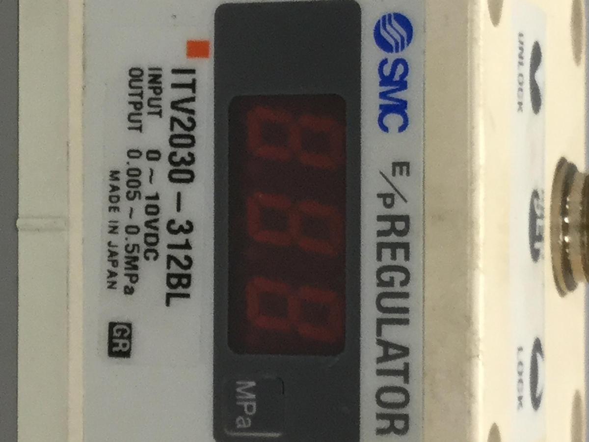 Used SMC Regulator ITV2030-312BL Used