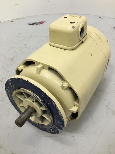 Used SUHNER 5 HP Motor B5 DKM7 5HP #109590