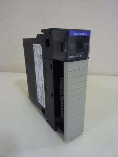 Used ALLEN BRADLEY Communication Module 1756-DNB SER A #58388