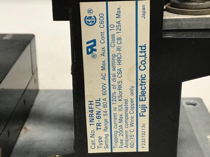 Used FUJI ELECTRIC Contactor SC-7N/UL 1NC4F0 #140686