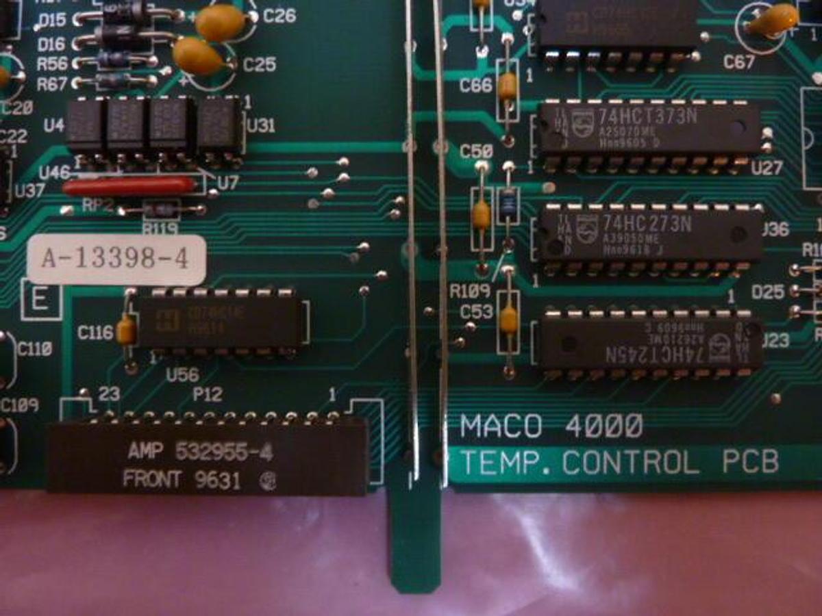 Used BARBER COLMAN Temp Control Circuit Board A-13398-4 Used