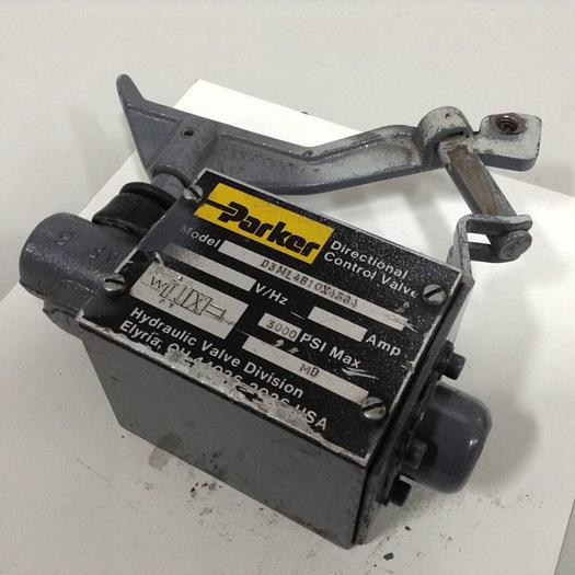 Used PARKER Directional Control Valve D3ML4B10X4384 #89846