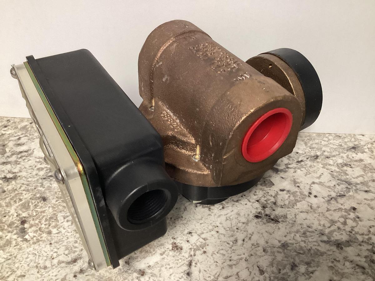 Used UNIVERSAL FLOW MONITORS 2459-50-1-1/2-0 Indicator Meter, Never Used, #32212