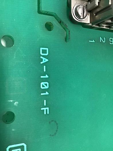 Used GAMMAFLUX Circuit Board DA-301-F #120680