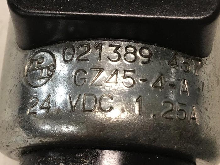 Used MANNESMANN REXROTH Hydraulic Valve 3WE6B960/EG24N9K4 #137508