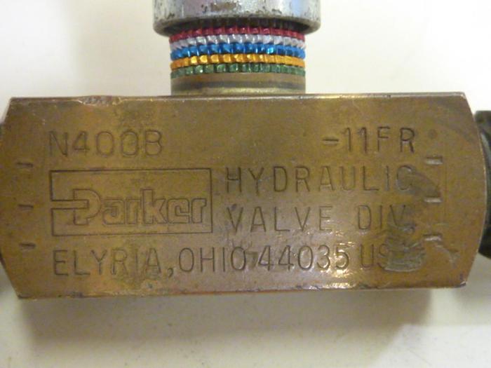 Used PARKER Needle Valve N400B #64937