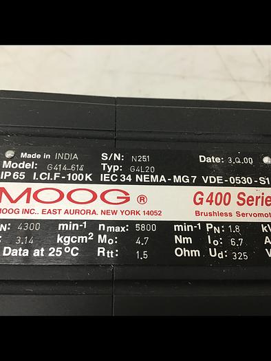 Used Moog G414-614 Used #134867