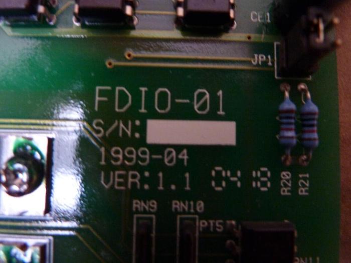 Used POWER MISER Circuit Board FDIO-01 #24875