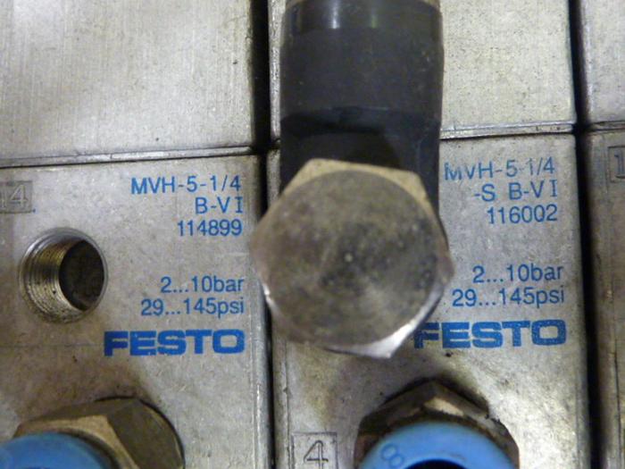 Used FESTO Control Block / Valve Terminal IFB8-02 #52854