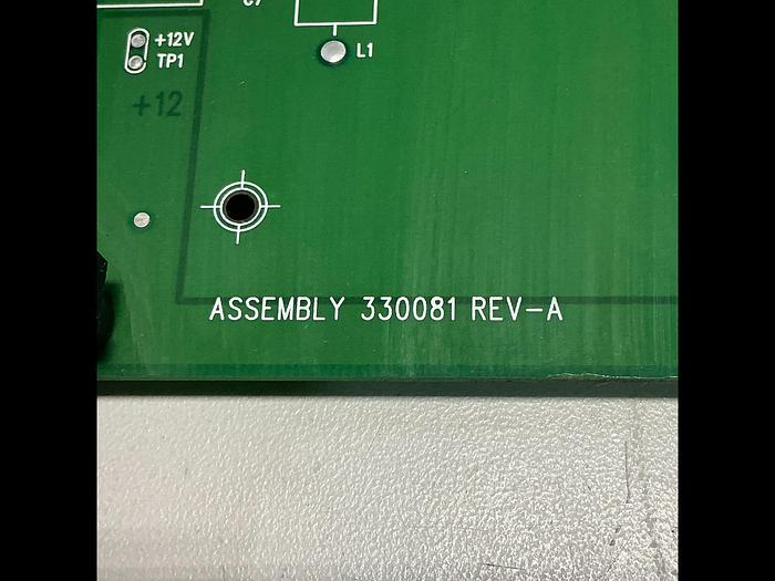 Used VAN DORN ASSEMBLY 330081 REV-A