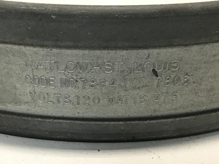 Used WATLOW 475 Watt Heater Band 7864JX #126329