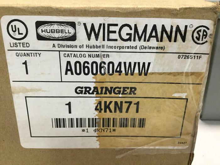 WIEGMANN Cutout / Electric Box A060604WW #110768